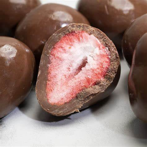 Freeze Dried Milk Chocolate Strawberry