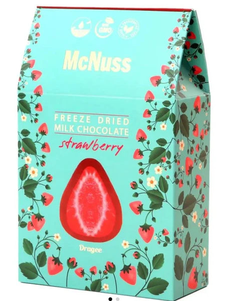 Freeze Dried Milk Chocolate Strawberry